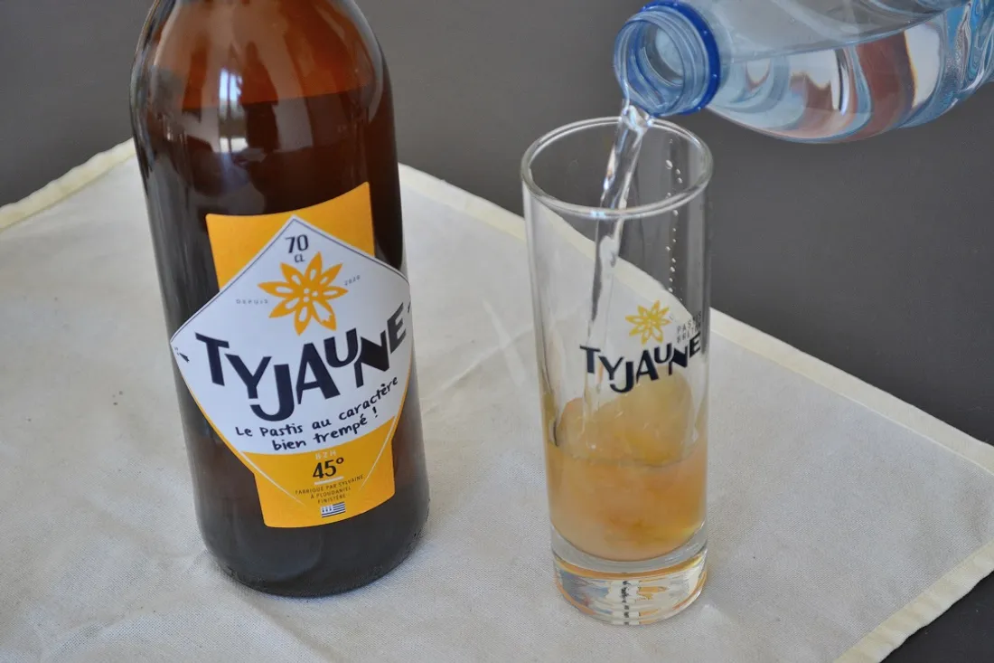 Le Ty Jaune, pastis 100 breton 